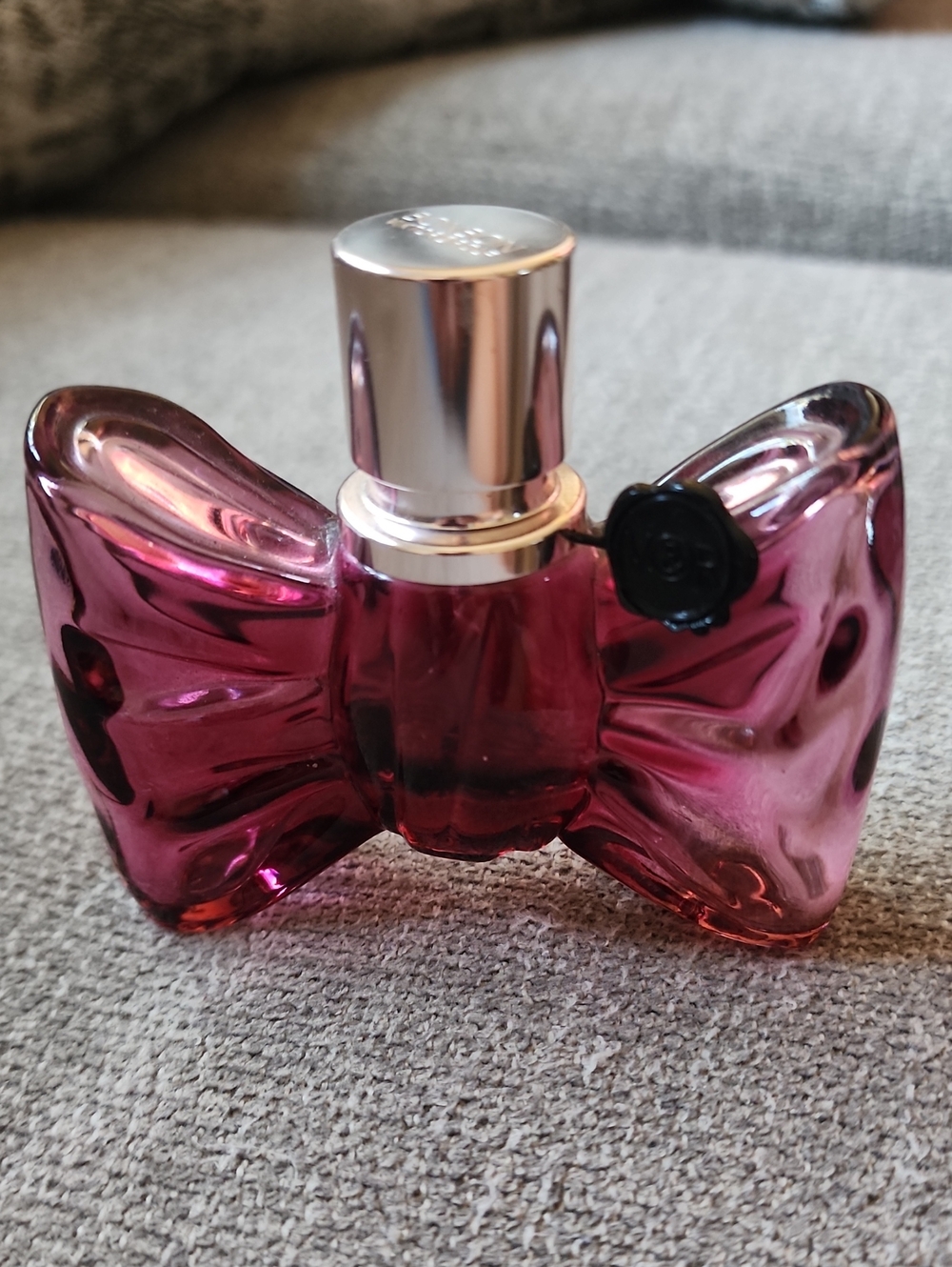 Viktor & Rolf Bonbon Purple Bow Perfume Bottle Empty Decorative Collectible